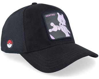 Pokemon Mewtwo Black Premium A-Frame Trucker - Main Image