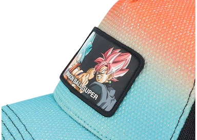 Dragon Ball Super Black/Multicolor A-Frame Trucker