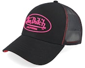 Oval Patch Black/Pink A.Frame Trucker