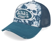 Oval Patch Blue/Multicolor A-Frame Trucker