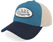 Oval Patch Trucker Yellow/Blue/Black-os