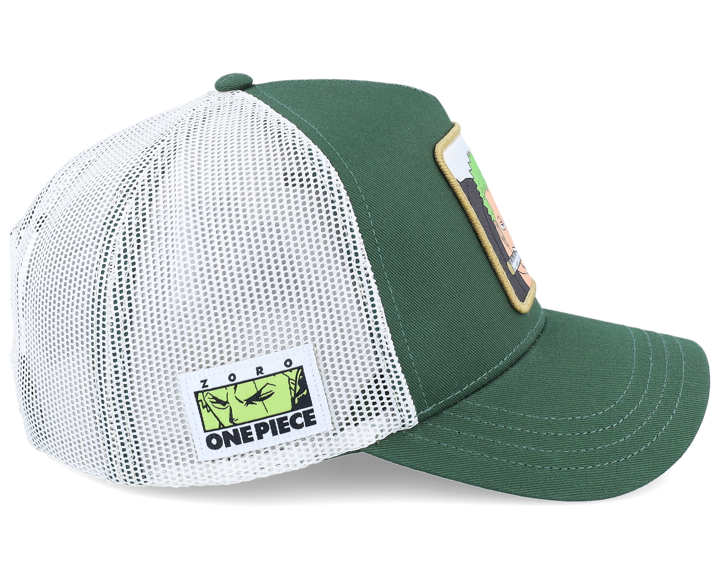 One Piece Zoro Green A-Frame Trucker