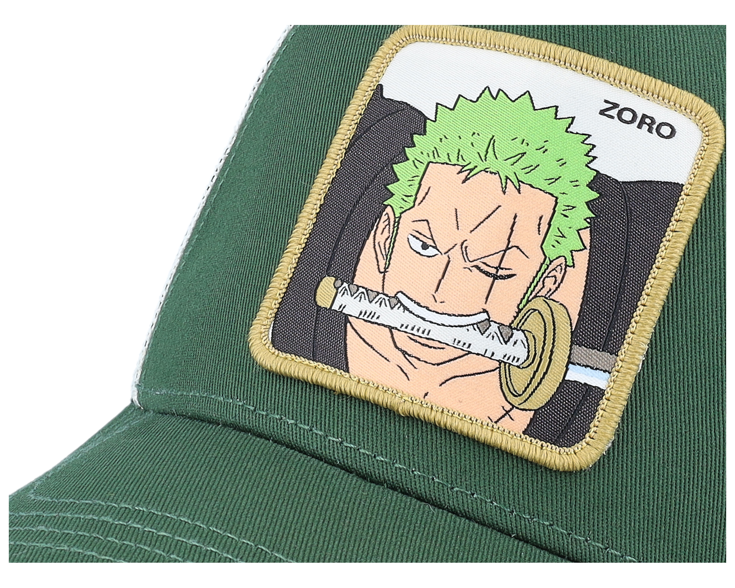 One Piece Zoro Green A-Frame Trucker