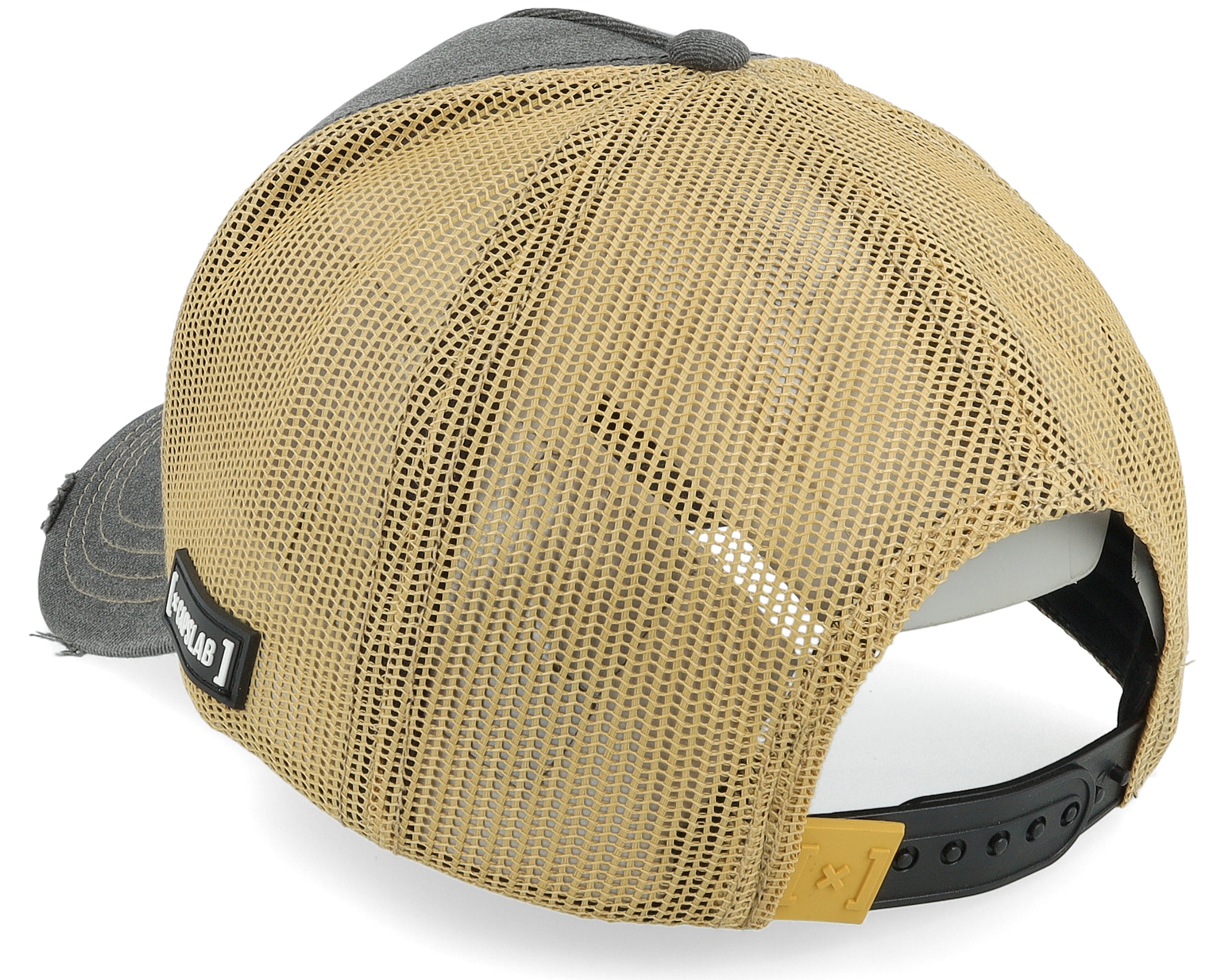 Lucky Luke Joe Brown/Grey A-Frame Trucker | Hatstore.de