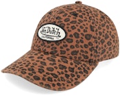 Baseball Suedin Leopard Dad Cap