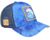 Smurfs Dazed Blue/Yellow A-Frame Trucker