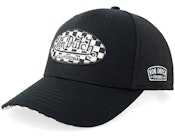 Oval Patch Black Trucker