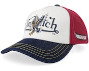 Wild Eagle Red/Blue/White A-Frame Trucker