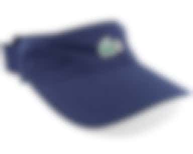Small Logo Navy Blue Visor - Lacoste