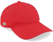 Side Patch Red Dad Cap - Lacoste