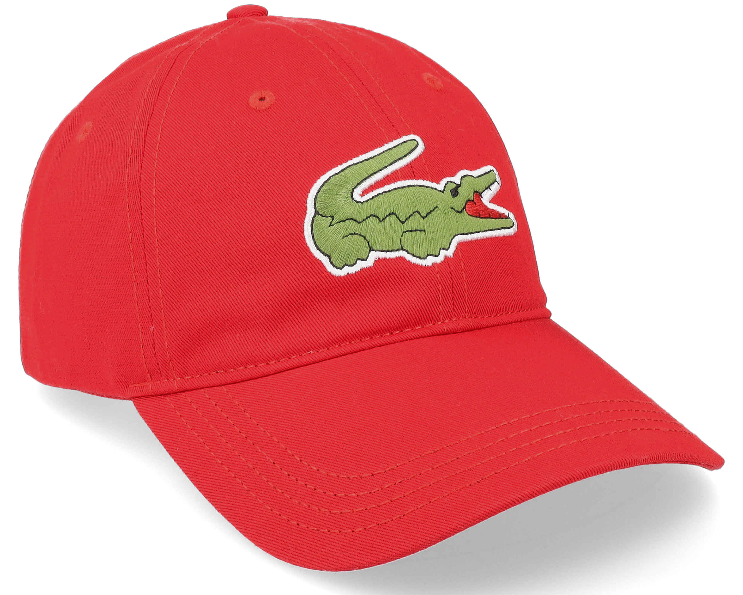 lacoste red hat