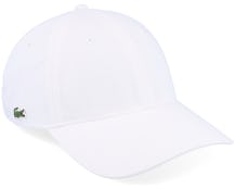 Side Patch White Dad Cap - Lacoste