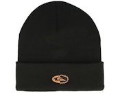 Midnight Beanie True Black Cuff