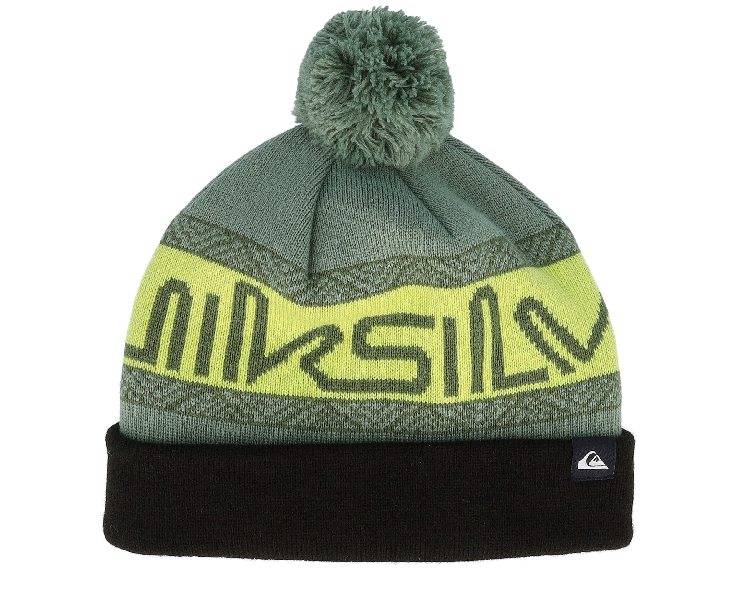 Kids Summit Youth Beanie Sea Spray Pom