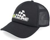 Racing Black Trucker