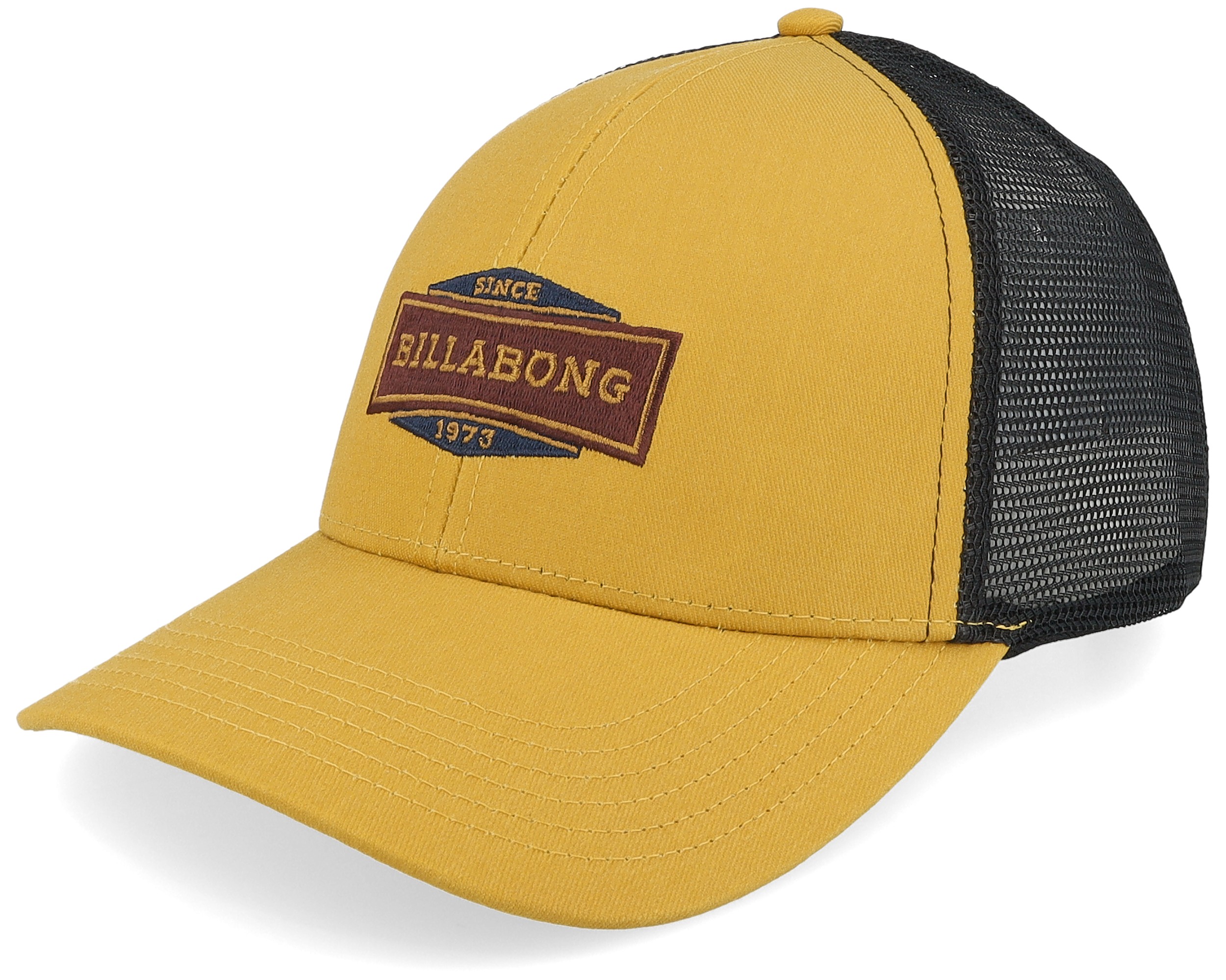 Walled Mustard/Black Trucker