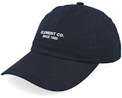 Element Co Baseball Cap Off Black Dad Cap