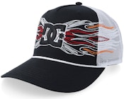 Theo Cap Black A-Frame Trucker