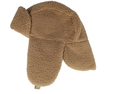 - Camel Trapper beanie Lacoste