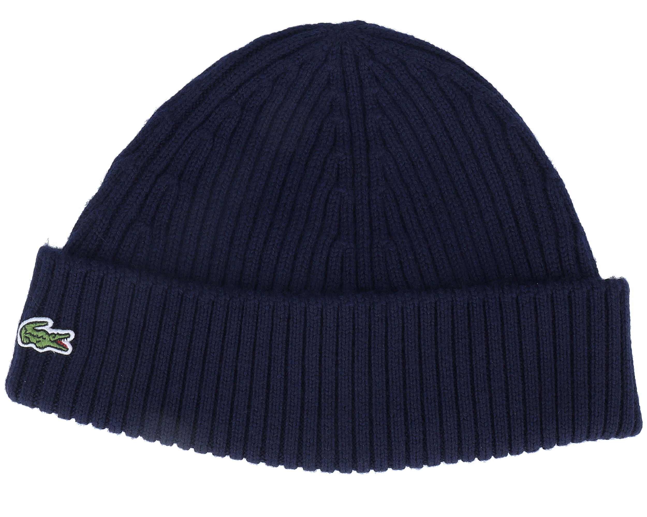 Kids Beanie Navy Cuff Lacoste beanie Hatstoreworld