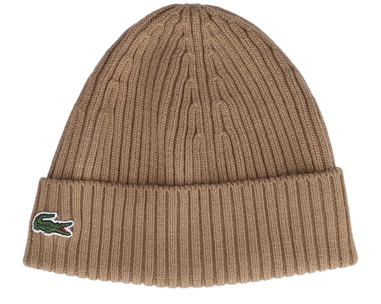 Gorros Wool Camel Cuff - Lacoste