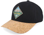 Pakowa Bb Cap Black/Cork Adjustable