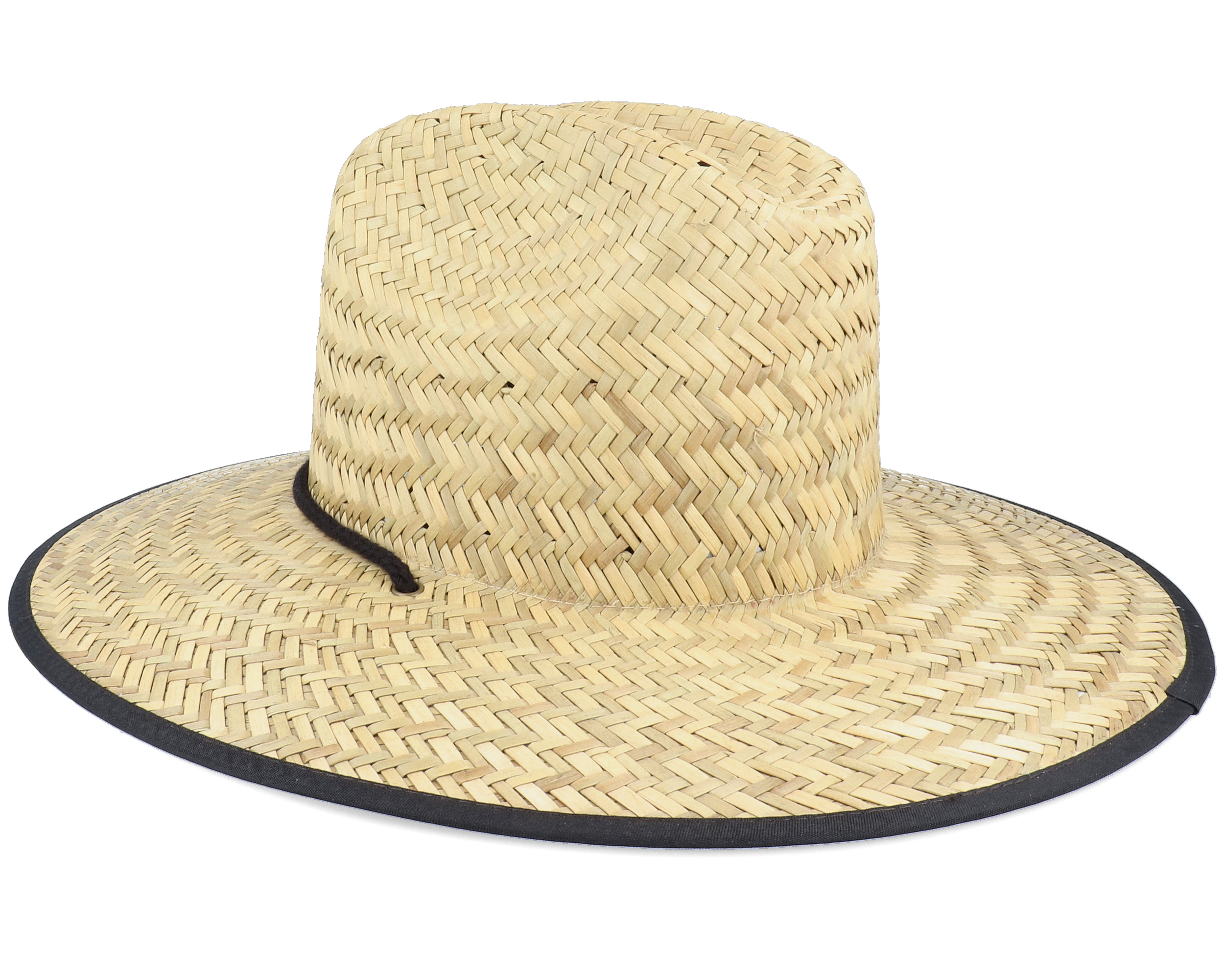 Tipton Natural/Black/Mint Straw Hat - Main Image