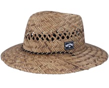 Nomad Vented Brown Straw Hat - Billabong