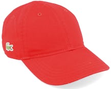 Kids Side Patch Red Dad Cap - Lacoste