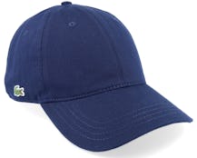 Side Patch Navy Blue Dad Cap - Lacoste