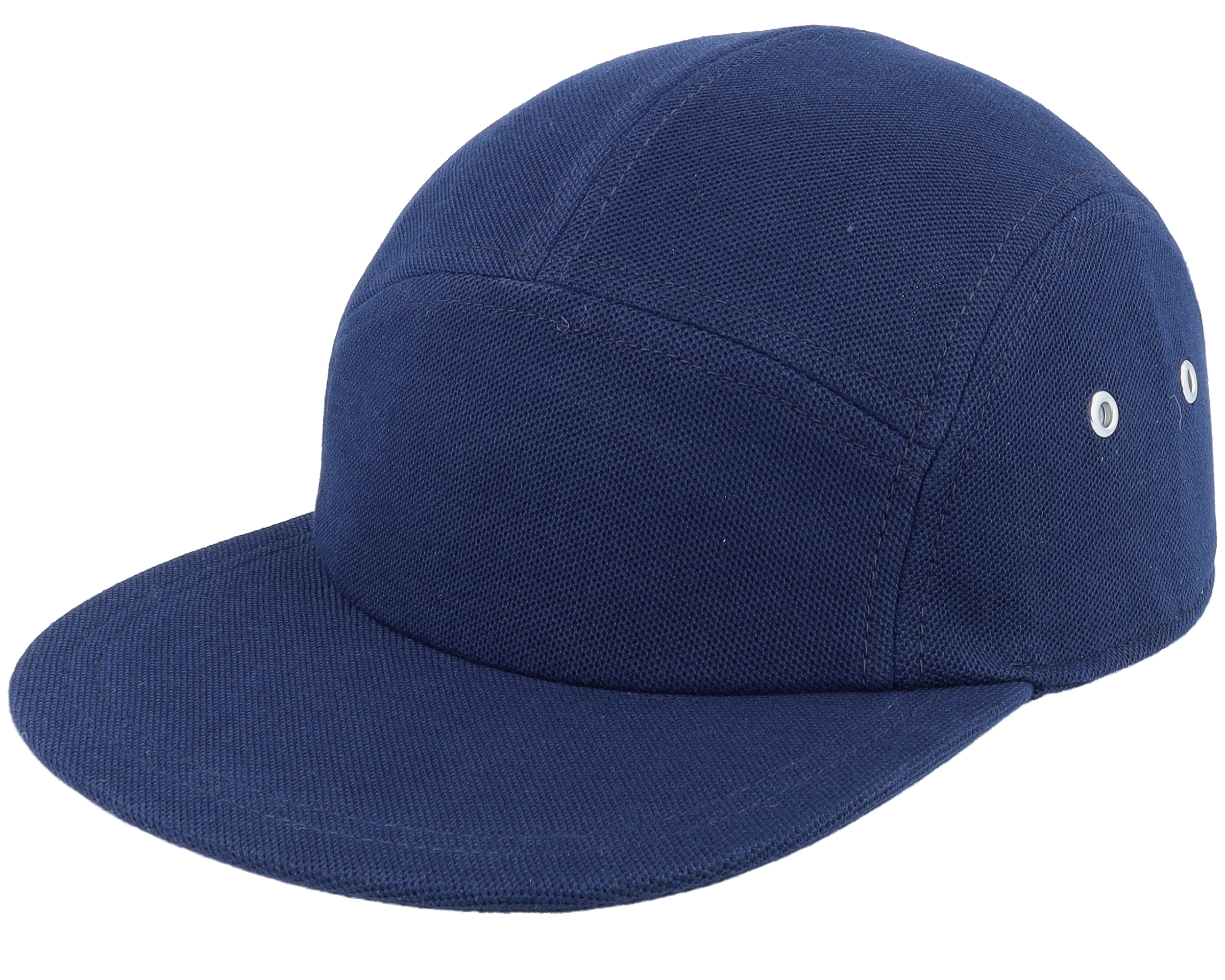 Organic Cotton Navy 5 Panel Lacoste cap Hatstore