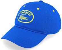 Oval Patch Marina Blue/Yellow Dad Cap - Lacoste