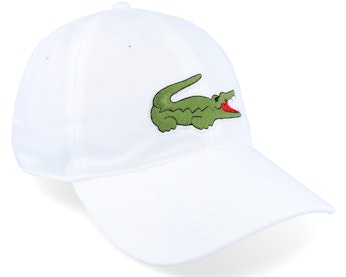 Large Logo White Dad Cap - Main Image
