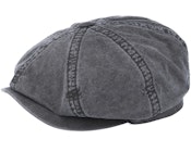 Hatteras Delave Organic Cotton Grey Flat Cap
