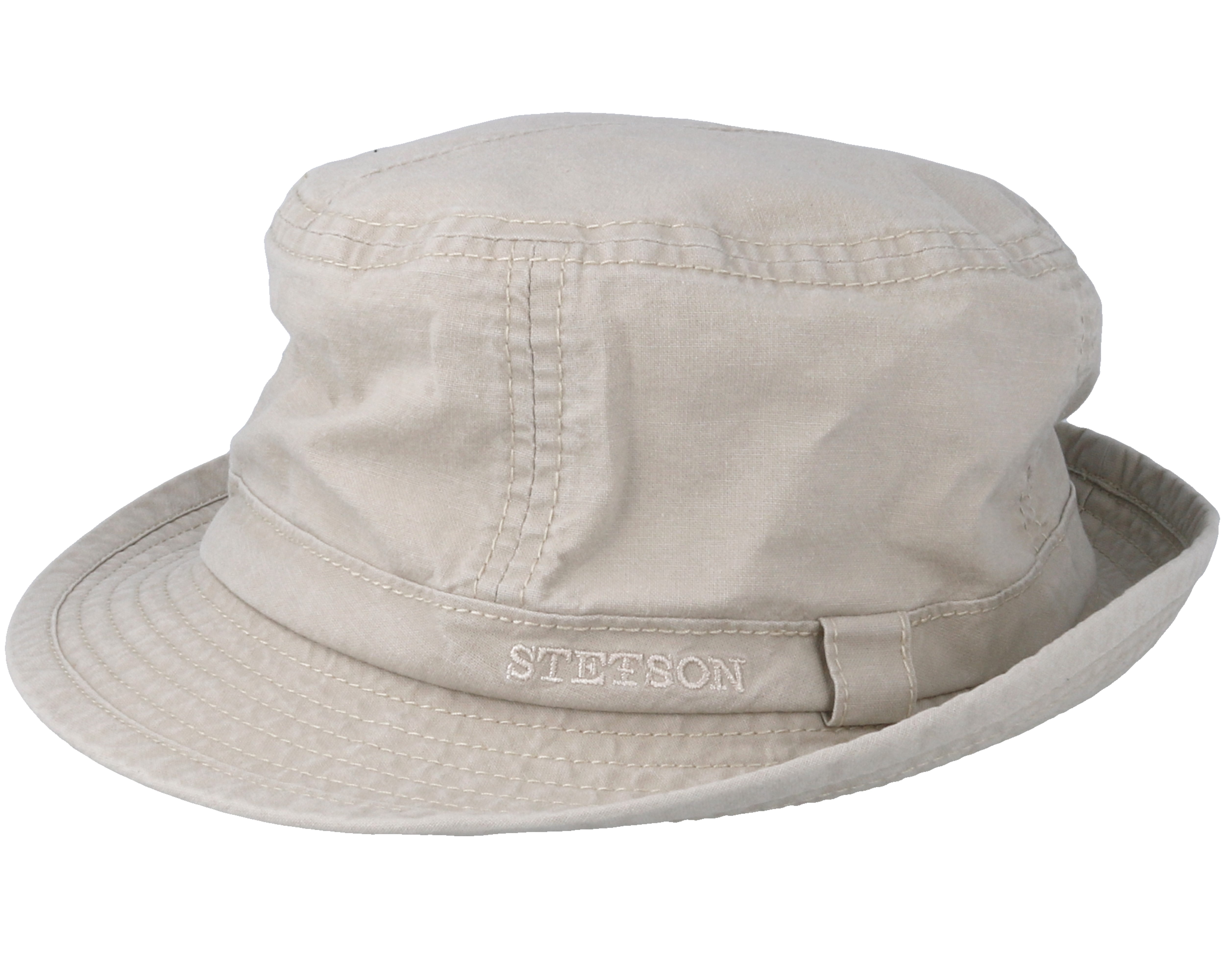 Stetson Delave Organic Cotton Dockermuts Heren - zomer muts katoenen docker cap met omslag Dockermutsen voor Lente/Zomer - XL (60-61 cm) donkerblauw