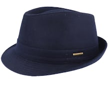 Wool Navy Trilby - Stetson