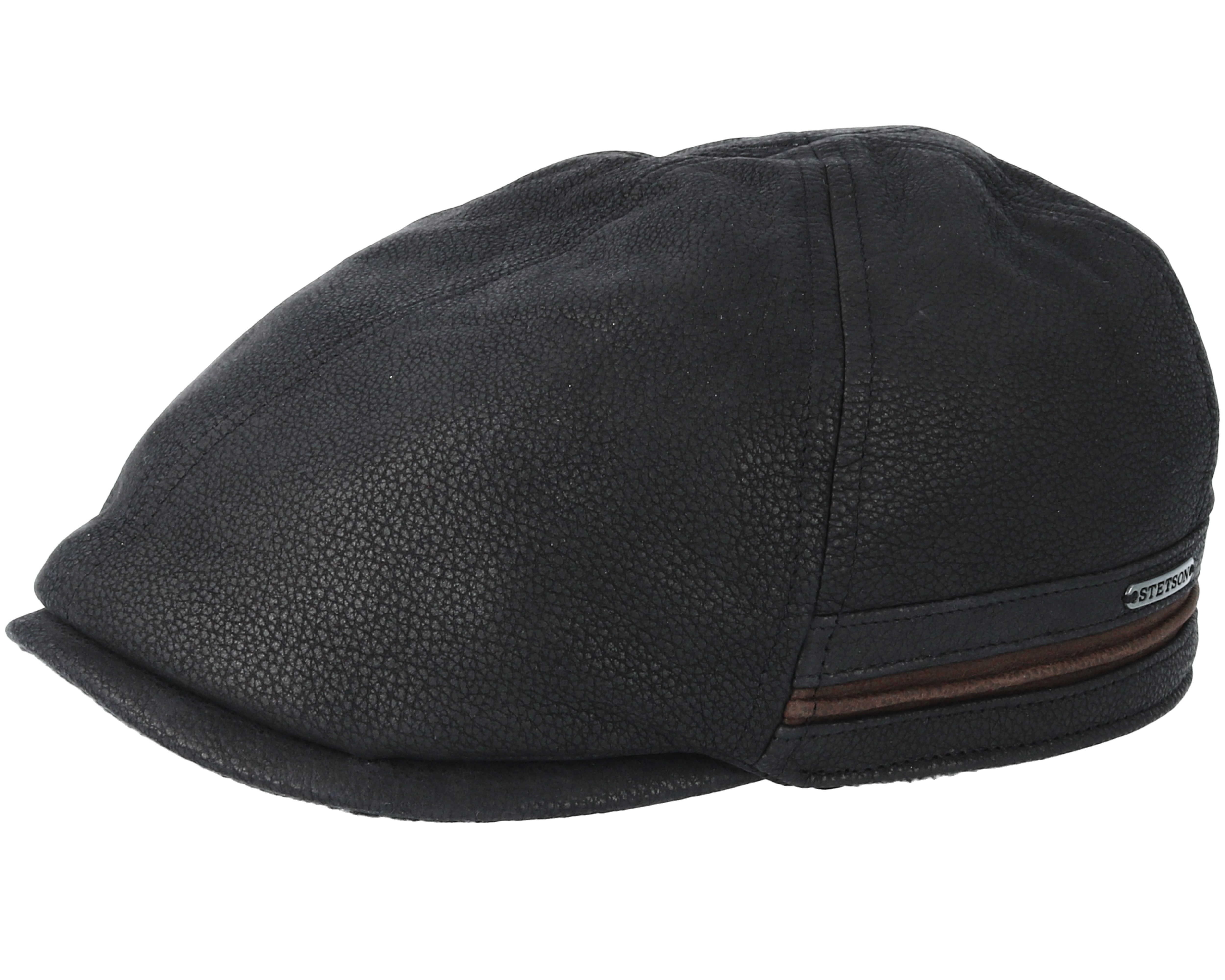 stetson cap leder