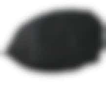 Hatteras Pigskin Black Flat Cap - Stetson