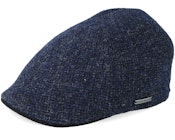 Texas Wool Navy Flat Cap