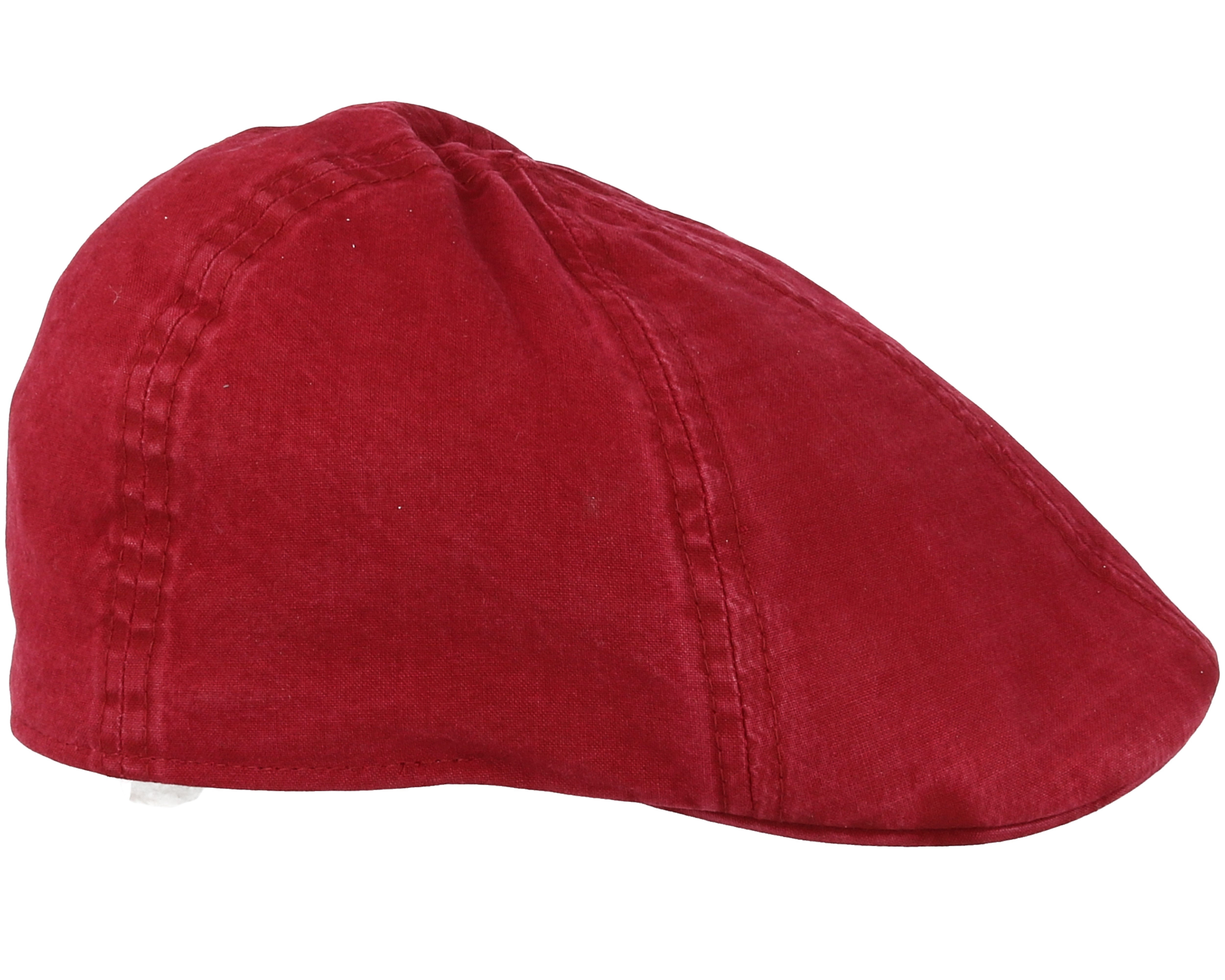 burgundy flat cap