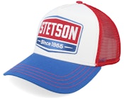 Gasoline White/Red/Royal Trucker