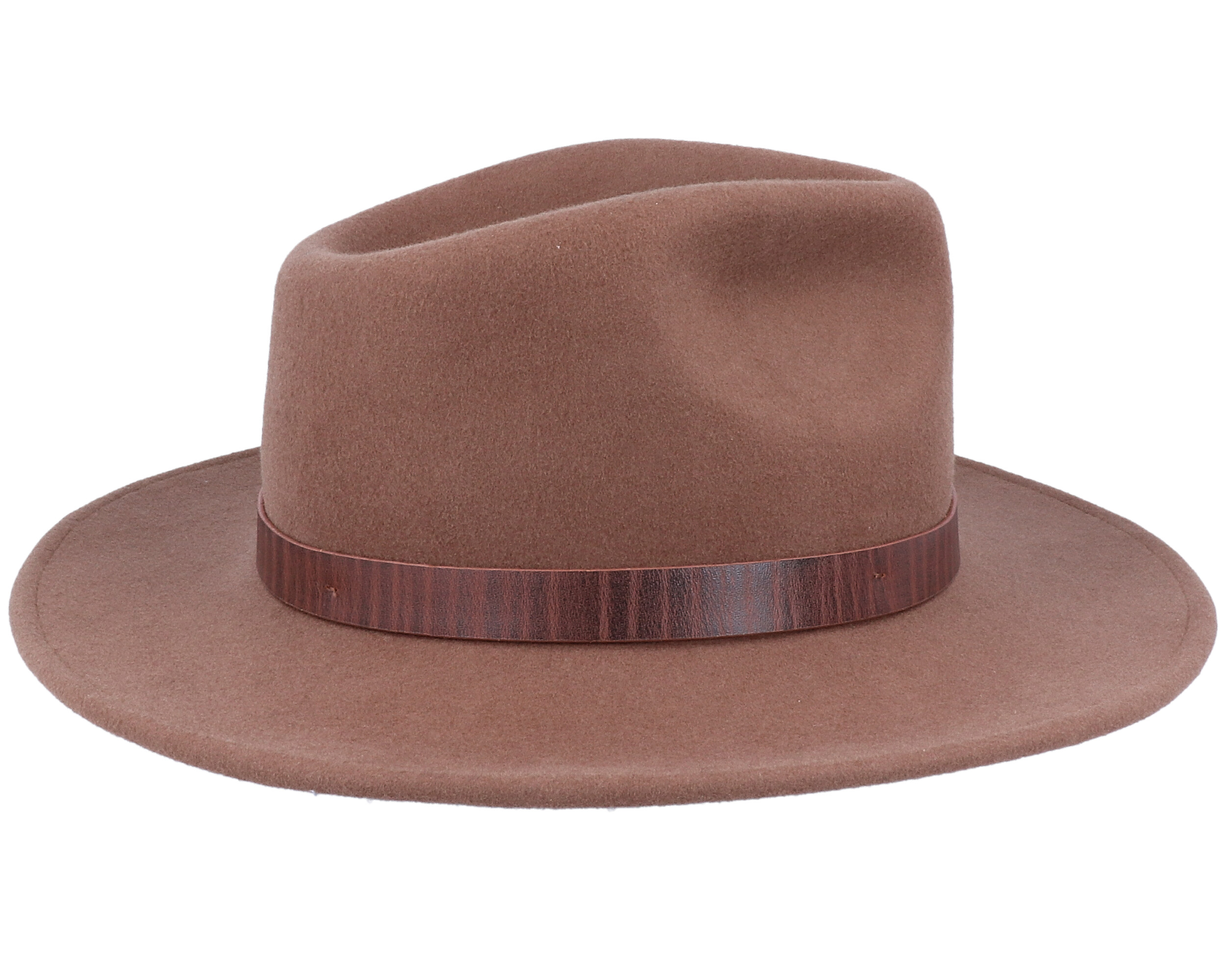 Outdoor Western Woolfelt 67 Brown Fedora