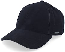 Baseball Cap Wool/Cashmere Black Earflap - Stetson