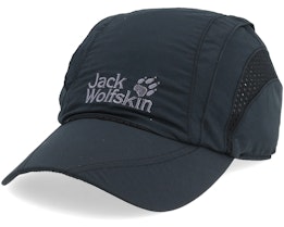 Vent Pro Cap Light Black Adjustable - Jack Wolfskin
