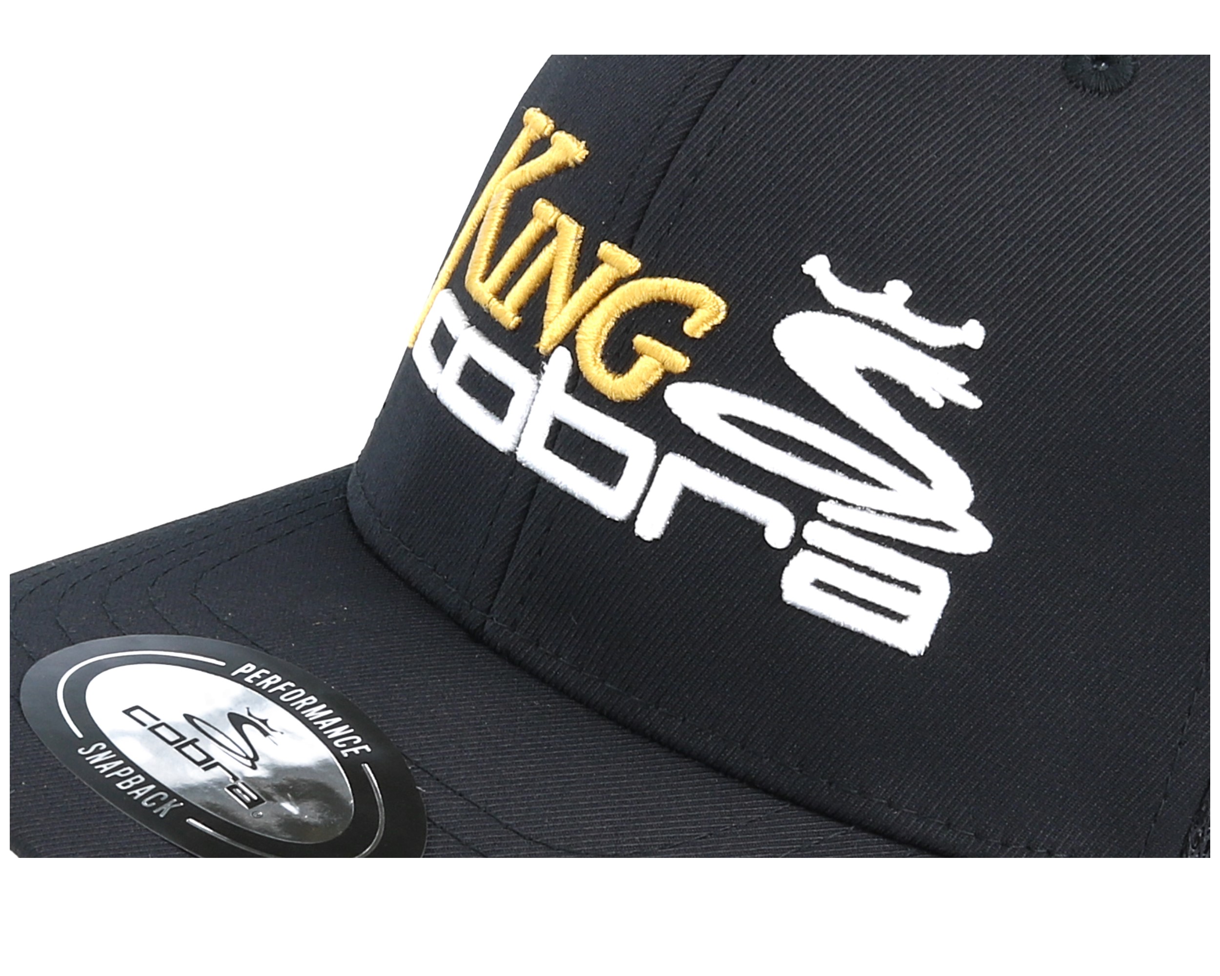 King Cobra Black/White/Gold Trucker Cobra