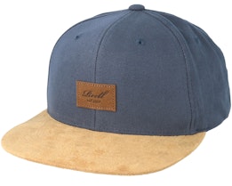 Suede Charcoal/Brown Snapback - Reell