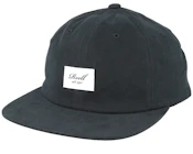 6-Panel Black/White Snapback