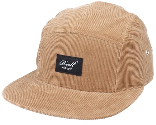 Copper Brown Cord 5-Panel - Reell cap