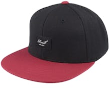 Pitchout Black/Red Snapback - Reell