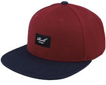 Pitchout Cardinal Red/Dark Navy Snapback - Reell